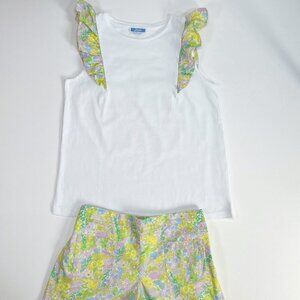Jacadi – T-Shirt & Shorts Set (Size Top: 10 / 149 cm)